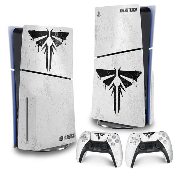 Imagem de Skin PS5 Slim Adesivo Vertical - The Last Of Us Firefly