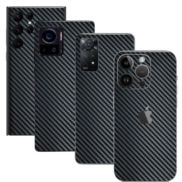 Imagem de Skin Traseira CARBONO Preto para Smartphone Xiaomi