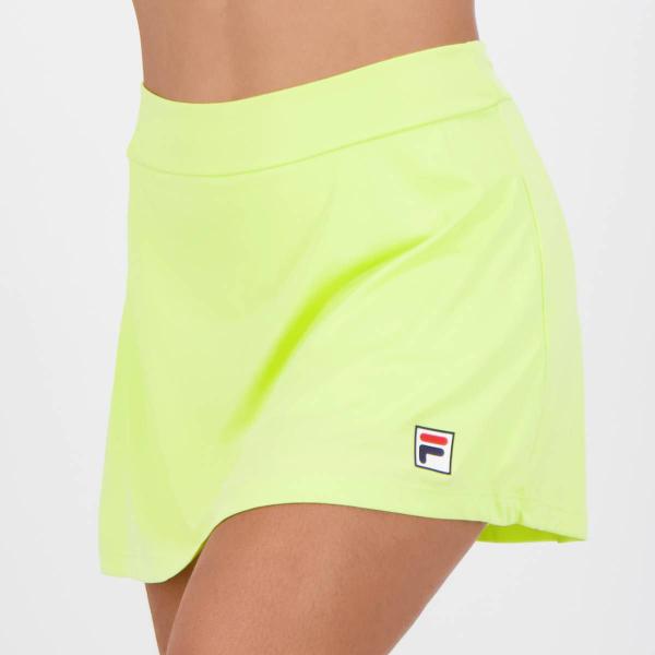 Imagem de Skort Fila Tennis Basic Feminino Amarelo