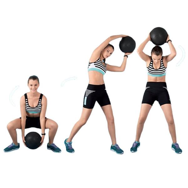 Slam Ball Bonafit As1241b 3kg Preta Imagem de Slam Ball Bonafit As1241b 3kg Preta