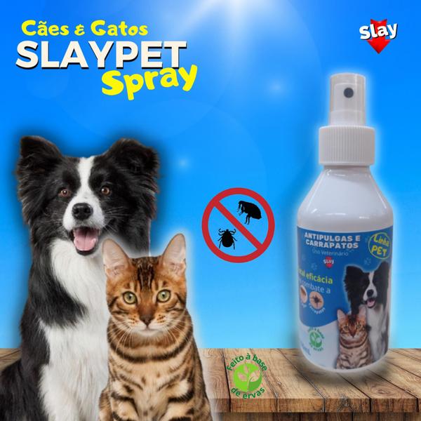 Imagem de SlayPet Mata Pulgas e Carrapatos - Frasco 200ml