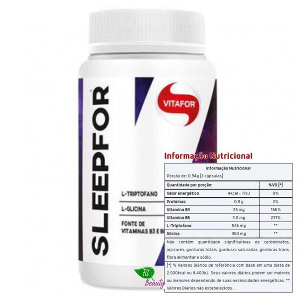 Imagem de Sleepfor 60 Cápsulas De 470Mg - Vitafor