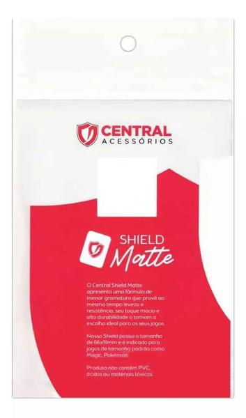 Imagem de Sleeves Central Shield - Small Matte: Rosa Neon