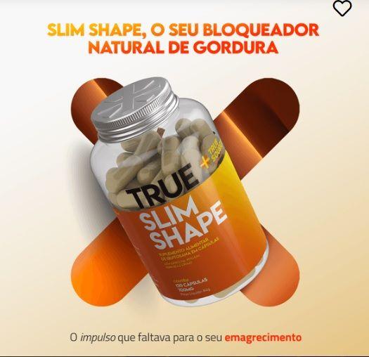 Imagem de Slim Shape Bloqueador Natural  de 700 mg com 120 cápsulas Kit com 02 unidades True Source