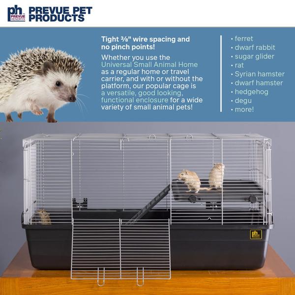 Imagem de Small Animal Home Prevue Pet Products 528 Universal Dark Grey