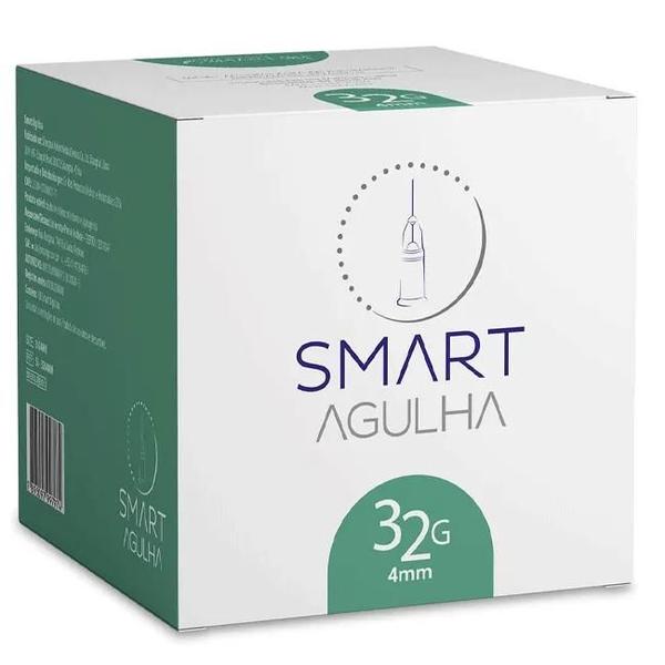 Imagem de Smart agulha de lebel 32g 4mm caixa c/ 100 un smart gr