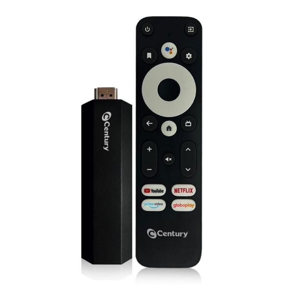 Imagem de Smart Android Tv Stick Controle Remoto Preto CT-ATV01 Century