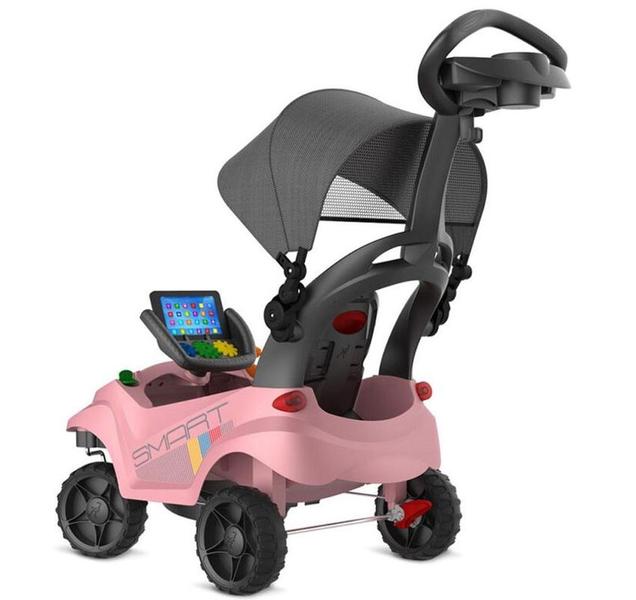 Imagem de Smart Baby Comfort Carrinho de Passeio Rosa - Bandeirante