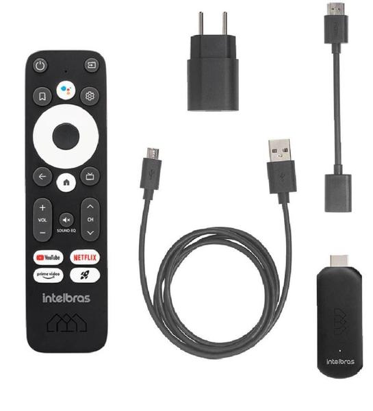 Imagem de Smart Box Android TV Izy Play Stick Full Hd  - Intelbras