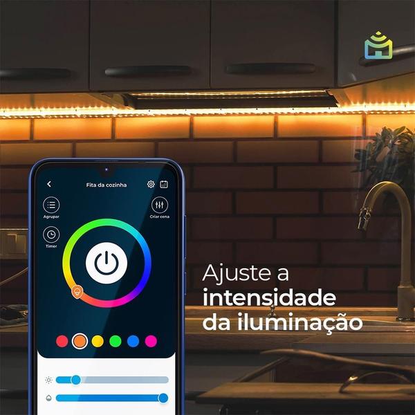 Imagem de Smart Fita LED RGB Wi-Fi 2ª Geração - 11194611