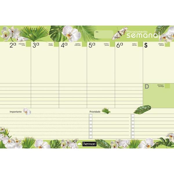 Imagem de Smart planner semanal 46 fls tropical