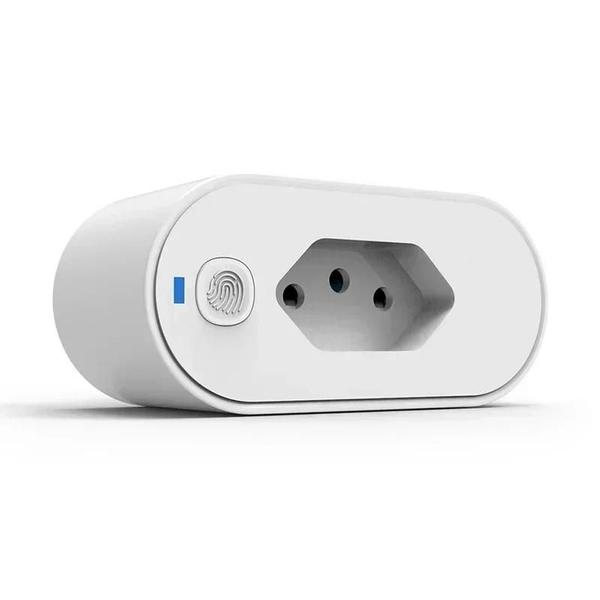 Imagem de Smart Plug Wi-Fi Zigbee 16A/20A com Monitoramento de Energia - Controle Remoto via Google Home e Alexa