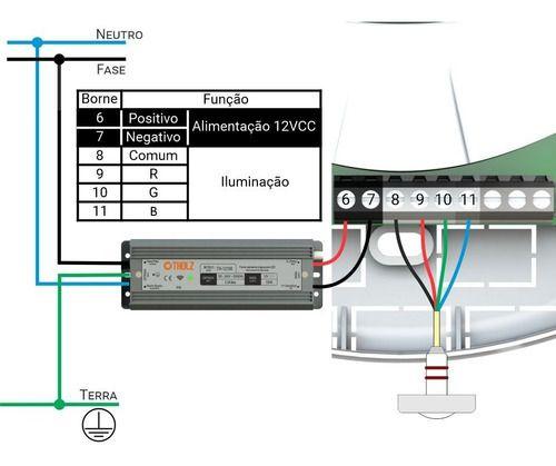 Imagem de Smart Pool 90w Rgb - 12vcc Tholz Voltagem 12vcc