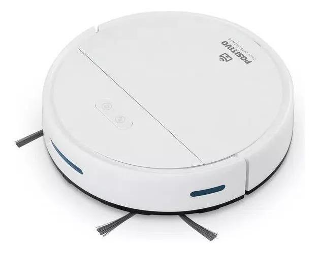 Imagem de Smart Robô Aspirador de Pó Wi-fi Positivo Branco