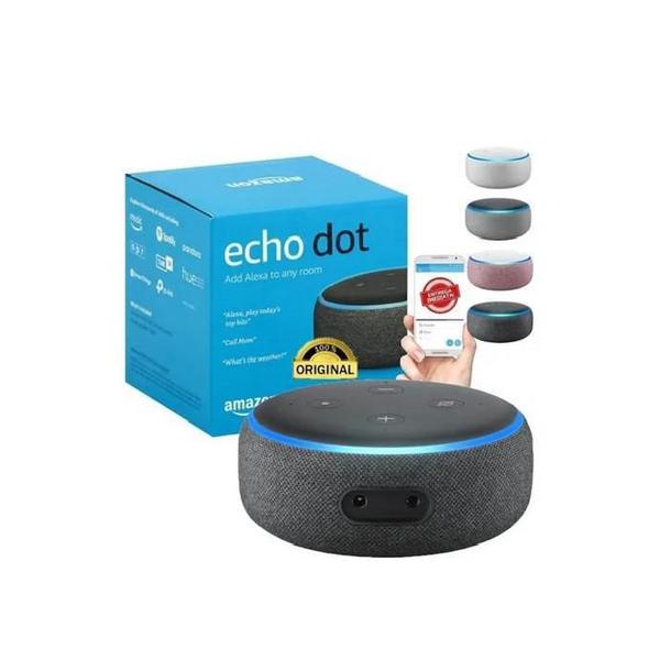 Imagem de Smart Speaker Echo Dot 3 Preto Controle Voz