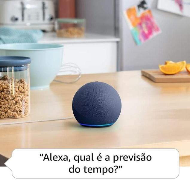 Imagem de Smart Speaker Echo Dot 5ª Geração com Alexa, Áudio de Alta Definição, Conexão Bluetooth, Preto