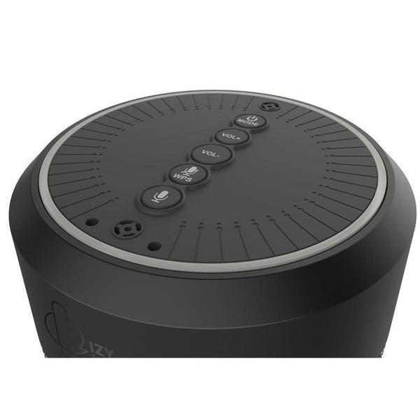 Imagem de Smart Speaker Intelbras Izy Speak! com Alexa Integrada,Bluetooth,Wi-Fi,Comandos de voz,Bateria5W RMS