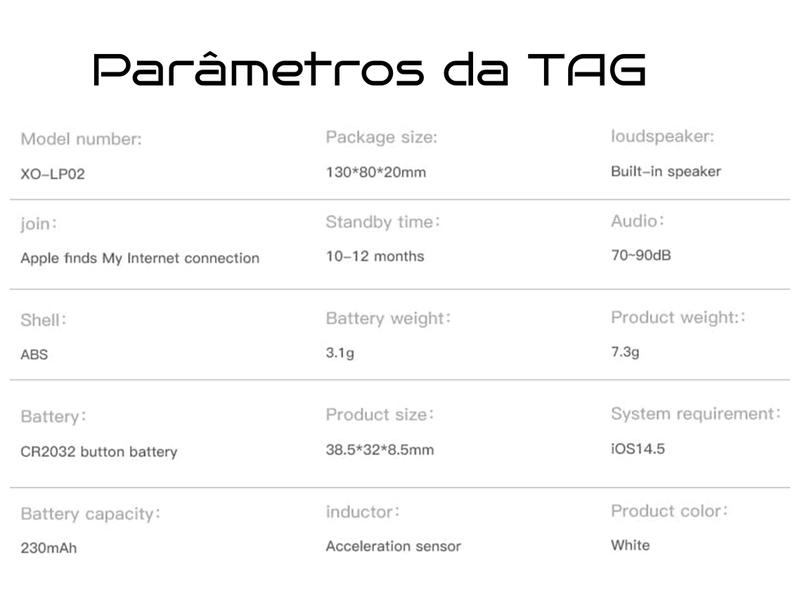 Imagem de Smart Tag Rastreador Localizador Gps Para iPhone 16 Series