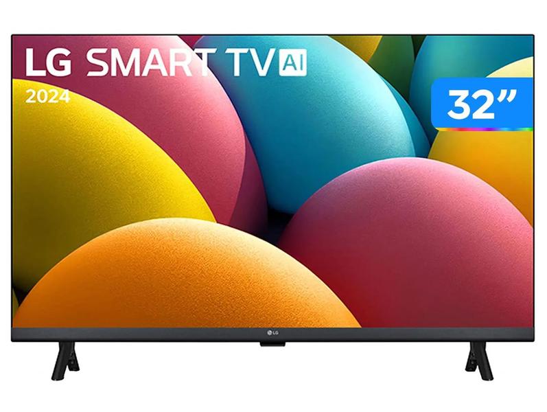 Smart TV 32” LG HD LCD 32LR600BPSA com Alexa - 2 HDMI USB + Antena Digital Indusat Interna Smart TV 32” LG HD LCD 32LR600BPSA com Alexa - 2 HDMI USB + Antena Digital Indusat Interna