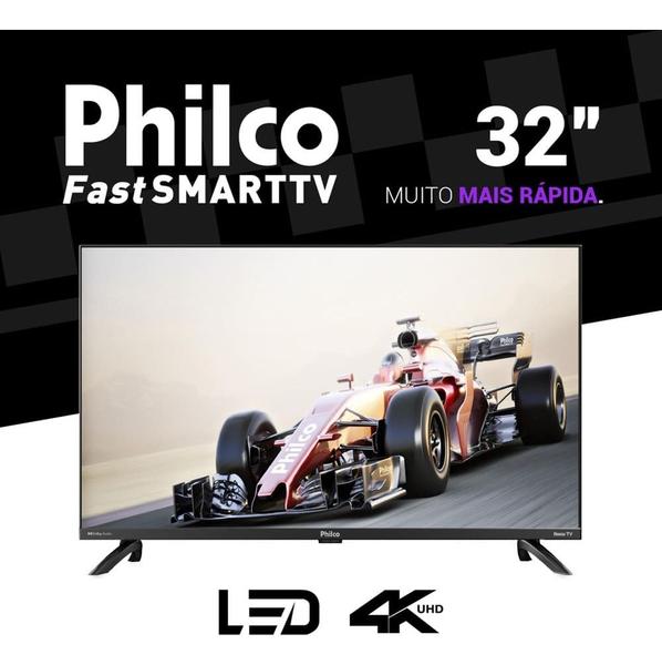 Imagem de SMART TV 32''PHILCO PTV32G7PR2CGB Roku TV Led