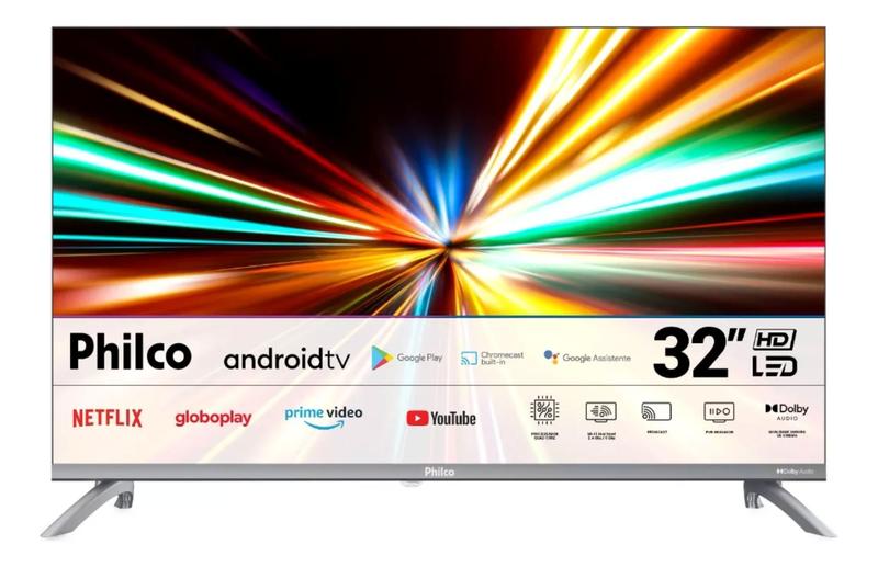 Imagem de Smart Tv 32 Philco Ptv32m9gacgb Led Android Tv Dolby Audio