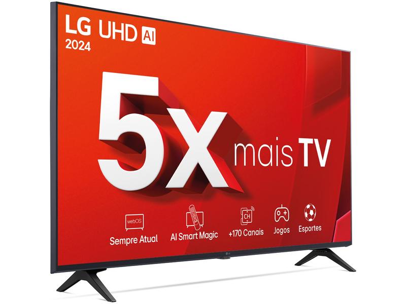 Imagem de Smart TV 43" 4K LCD LG 43UT8000PSA AI Processor Wi-Fi Bluetooth com Alexa 3 HDMI 2 USB