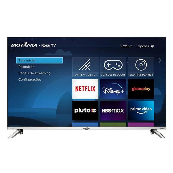 Imagem de Smart Tv 43 Btv43G7Pr2Csblf Led Dolby Áudio Britânia Bivolt