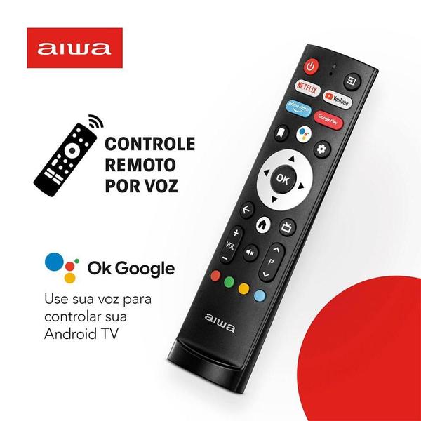 Imagem de Smart TV 43” Full HD Comando de Voz Dolby Audio HDR10 Aiwa