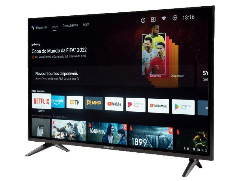 Smart TV 43” Full HD DLED Rig Vizzion BR43D1SA - Smart Tv