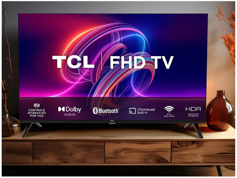 Smart TV 43” Full HD LED TCL 43S5400A Android - TVs - Magazine