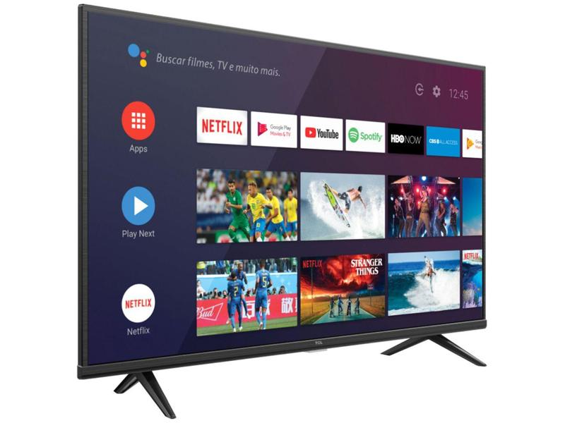 Imagem de Smart TV 50” UHD 4K LED TCL 50P615 VA 60Hz - Android Wi-Fi Bluetooth HDR 3 HDMI 2 USB