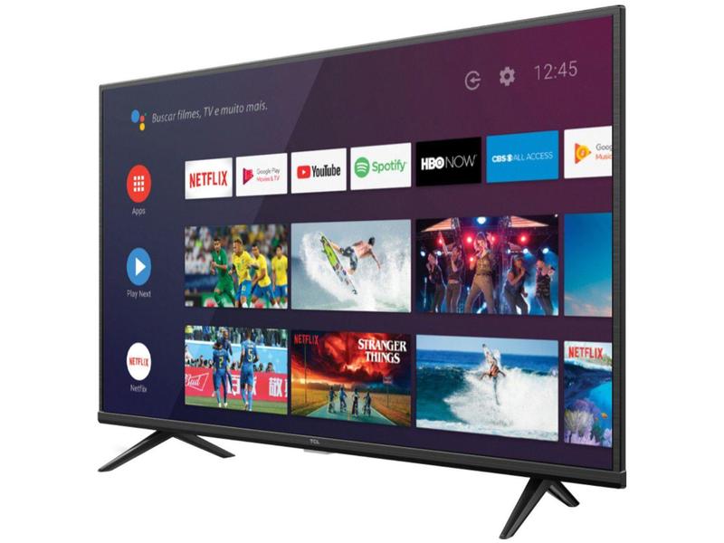 Imagem de Smart TV 50” UHD 4K LED TCL 50P615 VA 60Hz - Android Wi-Fi Bluetooth HDR 3 HDMI 2 USB