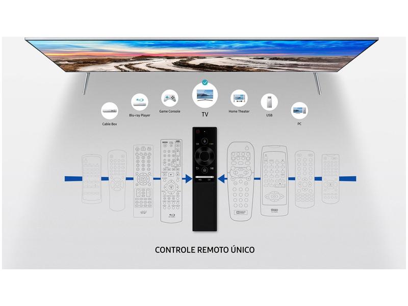 Imagem de Smart TV 55” 4K LED Samsung 55MU7000 Wi-Fi