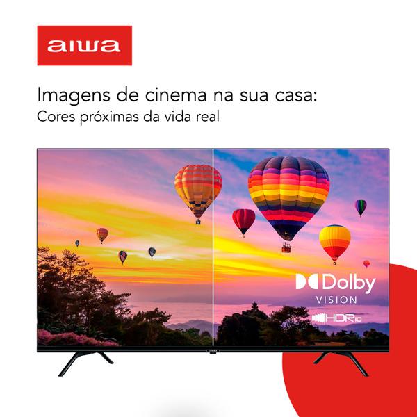 Imagem de Smart TV 55” 4K Ultra HD D-LED Aiwa IPS Android