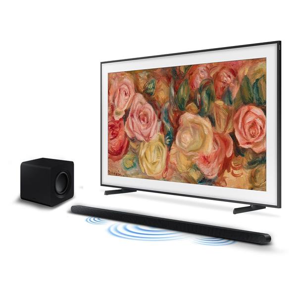 Imagem de Smart TV 55" QLED 4K The Frame 55LS03D + Soundbar HW-S800D