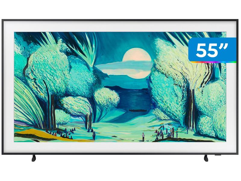Smart TV 55" Samsung 4K The Frame LS03F QN55LS03FAGXZD Tizen 2025