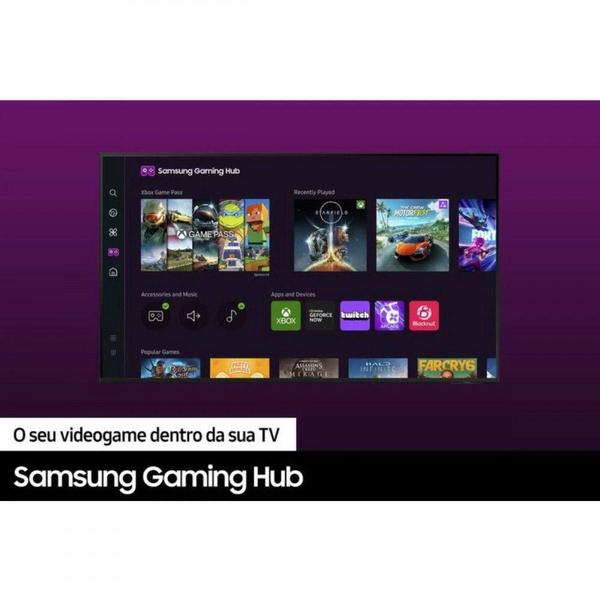 Imagem de Smart Tv 55" Samsung Uhd 4k Crystal Gaming Hub UN55DU7700GX Preto Bivolt