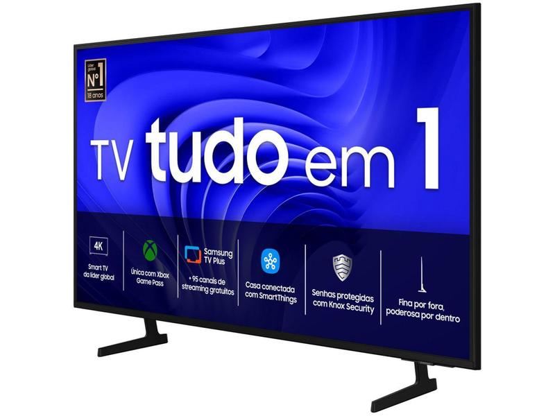 Imagem de Smart TV 60” 4K UHD LED Samsung 60DU7700 - Wi-Fi Bluetooth Alexa 3 HDMI