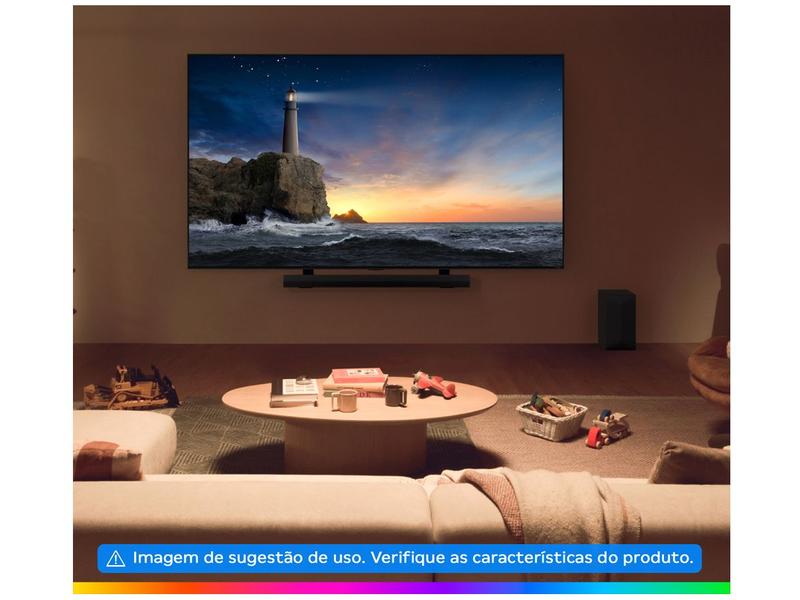 Imagem de Smart TV 75" 4K UHD QNED LG Quantum Dot NanoCell 120Hz AI Processor Wi-Fi Bluetooth com Alexa 4 HDMI 2 USB