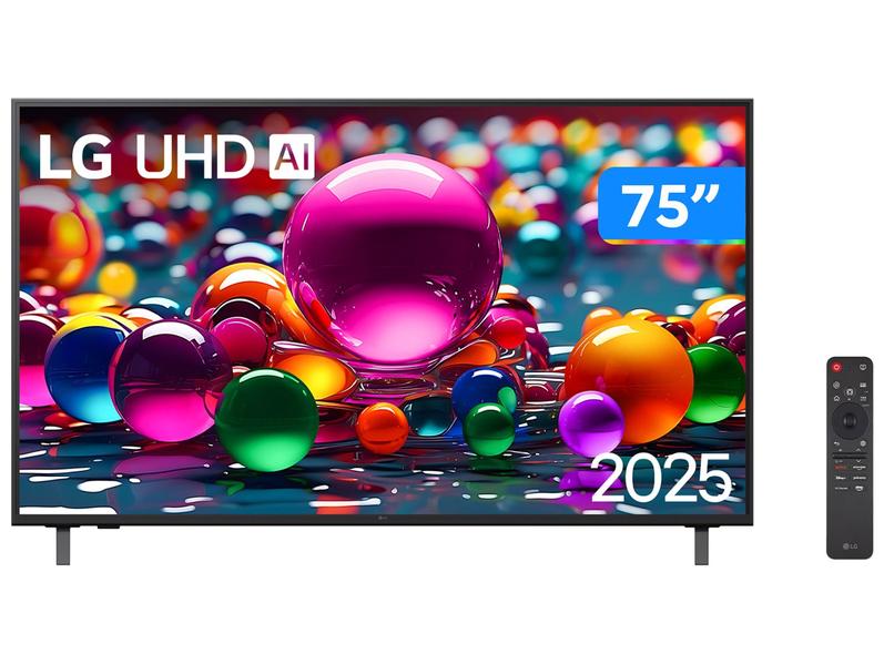 Smart TV 75" LG 4K Ultra HD UHD 75UA8550PSA webOS 25 α7 AI Processor 4K Gen8 Alexa 3 HDMI ... Smart TV 75" LG 4K Ultra HD UHD 75UA8550PSA webOS 25 α7 AI Processor 4K Gen8 Alexa 3 HDMI ...