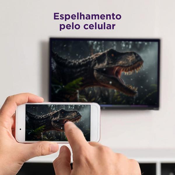 Imagem de Smart TV DLED 32 HD Multi Roku 3HDMI 2USB Wi-Fi - TL052M