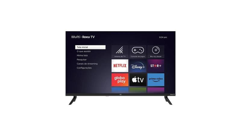 Imagem de Smart Tv Hd 32 Dled Wi-Fi Dolby Audio Multi Roku - Tl052M