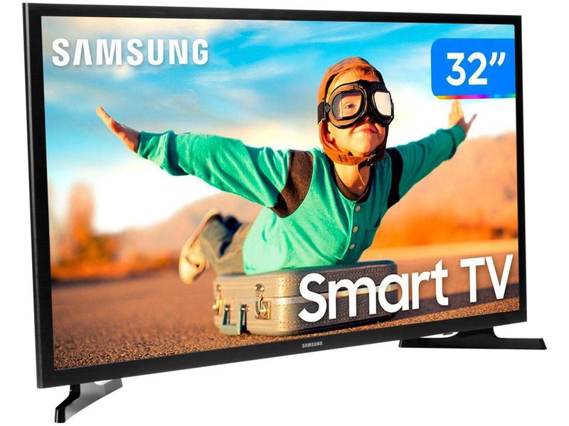 Imagem de Smart TV HD LED 32” Samsung T4300 - Wi-Fi HDR 2 HDMI 1 USB