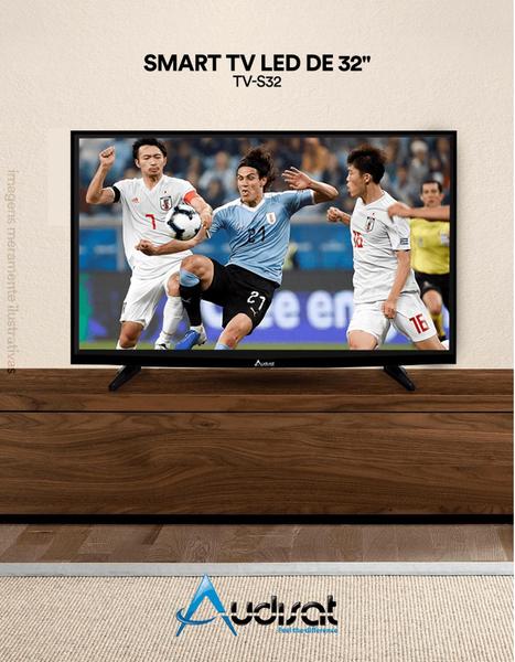 Imagem de Smart Tv Led 32 Audi sat Hd Android Wi-fi 2024 ital