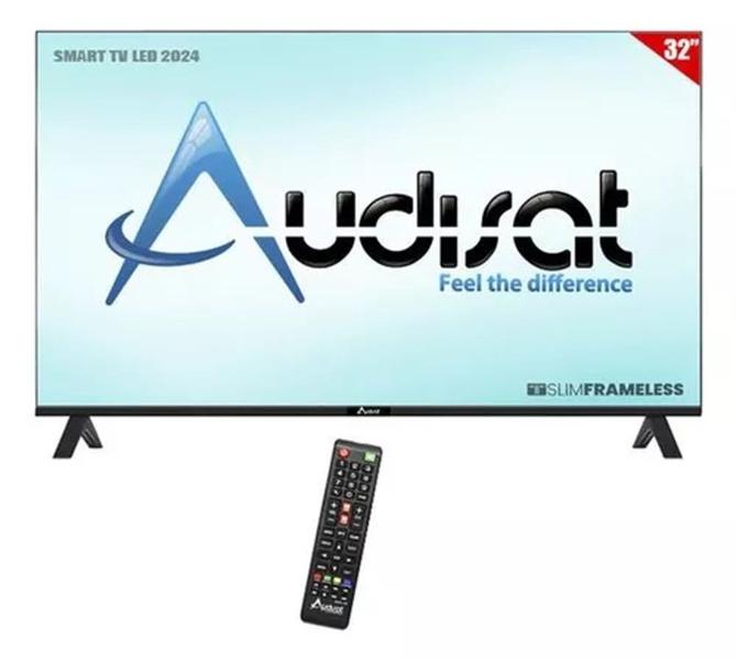 Imagem de Smart Tv Led 32 Audi sat Hd Android Wi-fi 2024 o