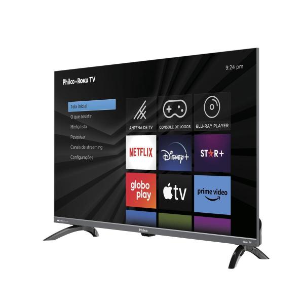 Imagem de Smart TV Led 32" HD Roku PTV32K34RKGB Philco