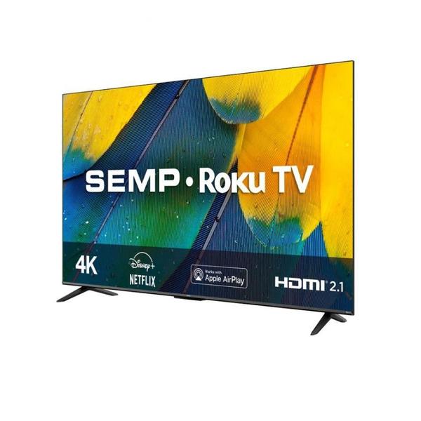 Imagem de Smart Tv Led 50semp 4k Hdr Roku 50rk8600 Preto