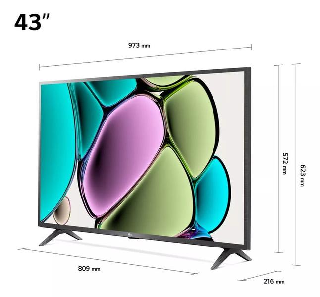 Imagem de Smart Tv LG 43'' Full Hd 43lr67 Ai Alexa Integrado Webos 23 Ai A5 Ger6 Bluetooth Usb Hdmi Wi Fi