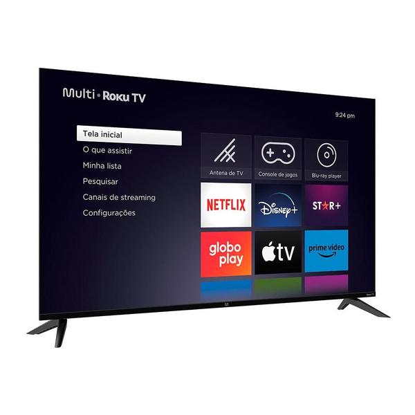 Imagem de Smart TV Multi 50 polegadas TL059M Roku 4K Com Espelhamento de Tela