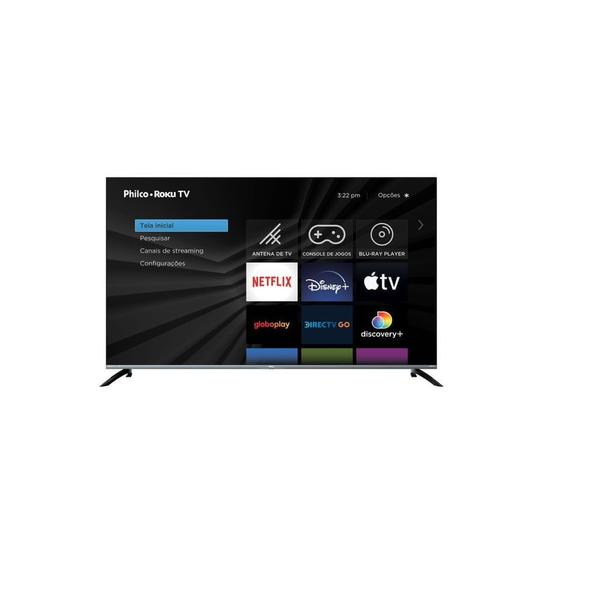 Smart TV Philco 58 4K HDR10 Dolby Áudio Led PTV58G70R2CSGBL Bivolt